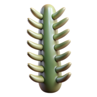 celebrated gothic Concept art style professional render isolated cutout of a single cactus spine, sharp, pointed, detailed texture, with Transparent Background crisp png