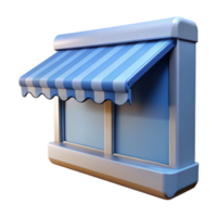 dramatic magnificent Window awning retractable, with Transparent Background crisp png