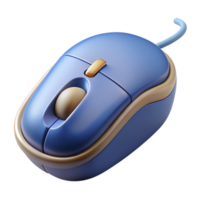 distinguished geometric A computer mouse with a scroll wheel with Transparent Background original png