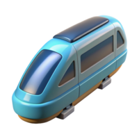 alluring signature Hyper-specific, concept art style, isolated cutout of a single, magnetic levitation train carriage with Transparent Background png