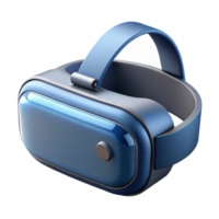 alluring distinguished Professional render, isolated cutout of a single virtual reality headset, hyper-specific lens design, ultra-detailed with Transparent Background png
