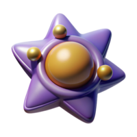 exceptional minimalist Ultra-detailed, concept art style, professional render, isolated cutout of a single, stylized representation of a binary star system with Transparent Background refined png
