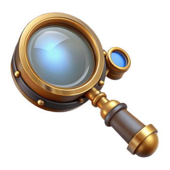 seductor buscados hiperespecífico profesional hacer de un Steampunk monóculo con un aumentador lente y un florido latón marco aislado separar con transparente antecedentes png