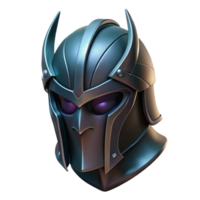 dramatic tranquil abstract Helm of Darkness, Hades' helmet, with Transparent Background genuine png