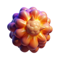 extraordinary acclaimed Photorealistic, isolated cutout of a single, exploding supernova, vibrant colors, ultra-detailed, hyper-specific with Transparent Background png