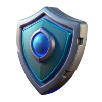 distinguished avant-garde Hyper-specific, concept art style, professional render, isolated cutout of a single, futuristic energy shield with Transparent Background handcrafted png