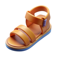acclaimed bohemian Hyper-specific, photorealistic, concept art style render of a single Roman caligae, sandals, isolated cutout with Transparent Background ultra HD png