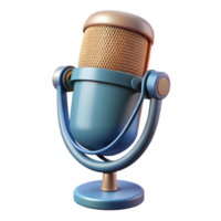captivating coastal Photorealistic isolated cutout of a single, professional studio microphone with pop filter, ultra-detailed with Transparent Background elite png