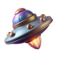 distinguished classic Concept art style, ultra-detailed, isolated cutout of a single, advanced alien spacecraft engine, emitting subtle warp signatures with Transparent Background gallery standard png