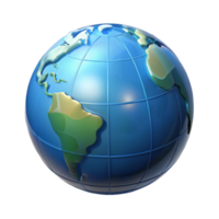 beautiful joyful classic Globe with Transparent Background sharp png