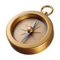 celebrated contemporary A small, brass compass with a spinning needle, with Transparent Background authentic png