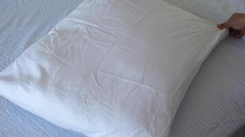 Simple steps to prepare a fresh pillow for restful sleep video