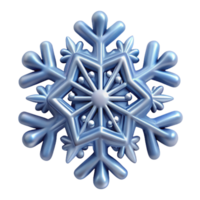 striking tranquil art deco Ultra-detailed, isolated cutout of a single, delicate snowflake with unique, intricate crystalline structure with Transparent Background crisp png
