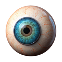 picturesque memorable Isolated cutout of a single ultra-detailed photorealistic human eye iris with intricate patterns, professional render with Transparent Background png
