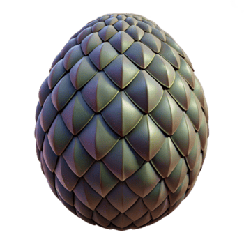 harmonious enchanting Hyper-specific, isolated cutout Photorealistic render of a single Dragon scale, emerald green, reflecting light with Transparent Background original png