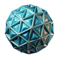 unparalleled elegant A floating, geometric shape with tessellated patterns, with Transparent Background 8K png