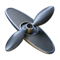 splendid victorian Hyper-specific, ultra-detailed, professional render of a single, carbon fiber drone propeller, isolated cutout with Transparent Background impeccable png