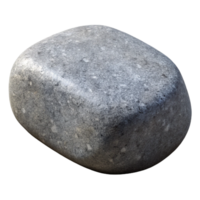 fascinating impressionist Photorealistic, ultra-detailed, isolated cutout of a single, granite cobblestone Hyper-specific texture and color with Transparent Background elite png