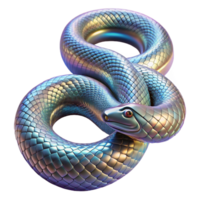 pristine melancholic creative Hyper-specific photorealistic biomechanical snake scale, iridescent surface, metallic edges, intricate texture, isolated cutout with Transparent Background top-tier png