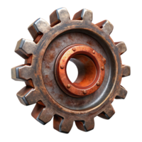 signature victorian Concept art style biomechanical lung, intricate network of tubes and filters, pulsating bellows, copper and glass, isolated cutout with Transparent Background detailed png