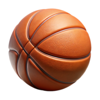 inspired abstract Hyper-specific professional render of a basketball with realistic texture and detailed stitching with Transparent Background top-tier png
