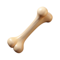 impressive avant-garde Ultra-detailed, photorealistic render of a single bone, human femur, isolated cutout with Transparent Background detailed png