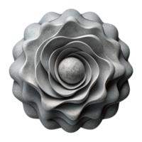 serene modern Abstract Noise Texture Grayscale Cutout Image exclusive png