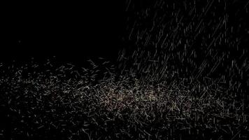 Glitter Snow Festive Shiny Background Digital Rendering video
