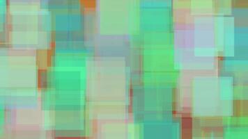 4K Squares Grid Background Digital Rendering Loop video