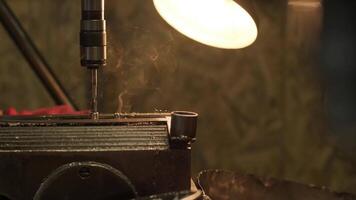 Drilling machine with drill bit for tapping 3 video