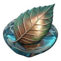 extraordinary contemporary Distorted Gradient Reflection in Water Ripples Transparent Background high quality png