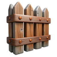 serene classic Distressed Wooden Fence Texture Cutout with Weathered Boards genuine png