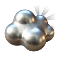 magnificent artistic Floating Silver Dust Cutout with Light Rays high resolution png