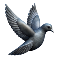 stunning minimalist Flying Bird Silhouette Side View Cutout high resolution png
