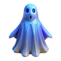 extraordinary traditional Ghostly Apparition with Transparent Background and Blue Tint original png