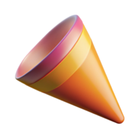 magnificent creative Gradient Cone with Shadow Depth Illusion Cutout genuine png