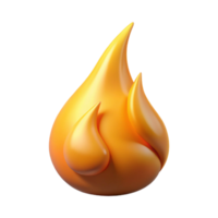 impressive rustic Isolated Flickering Flame with Shadow Transparent Background png