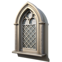 elegant minimalist Intricate Window Frame Shadow Cutout Isolated high resolution png