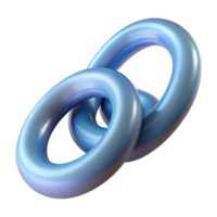 dramatic modern Linked Rings Symbolic Unity Transparent Background authentic png
