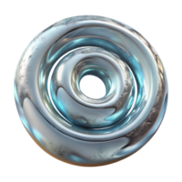 magnificent creative Liquid Metal and Ice Collision Side View Cutout Element high resolution png