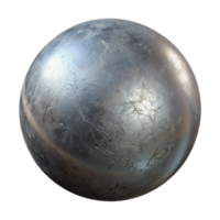 beautiful minimalist Metallic Sphere Texture Isolated with High Resolution high quality png