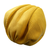 elegant traditional Mustard Yellow Corduroy Close Up Transparent Background authentic png