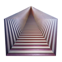 serene modern Perspective Lines Creating Depth Illusion Transparent png