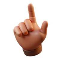 magnificent abstract Realistic Hand Pointing Index Finger Isolated detailed png
