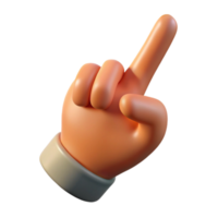 extraordinary abstract Realistic Hand Pointing Index Finger Isolated authentic png