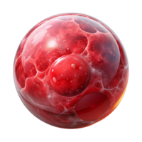 elegant traditional Red Nebula in Bubble Transparent Background exclusive png