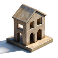 impressive rustic Sharp Building Edge Shadow Cutout Isolated professional png