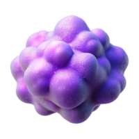 stunning classic Soft Purple Particle Cloud with Transparent Background exclusive png