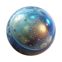 extraordinary rustic Sparkling Micro Universe Bubble Transparent Background high resolution png
