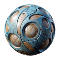 extraordinary modern Sphere Composition Cutout Element with Abstract Pattern high resolution png